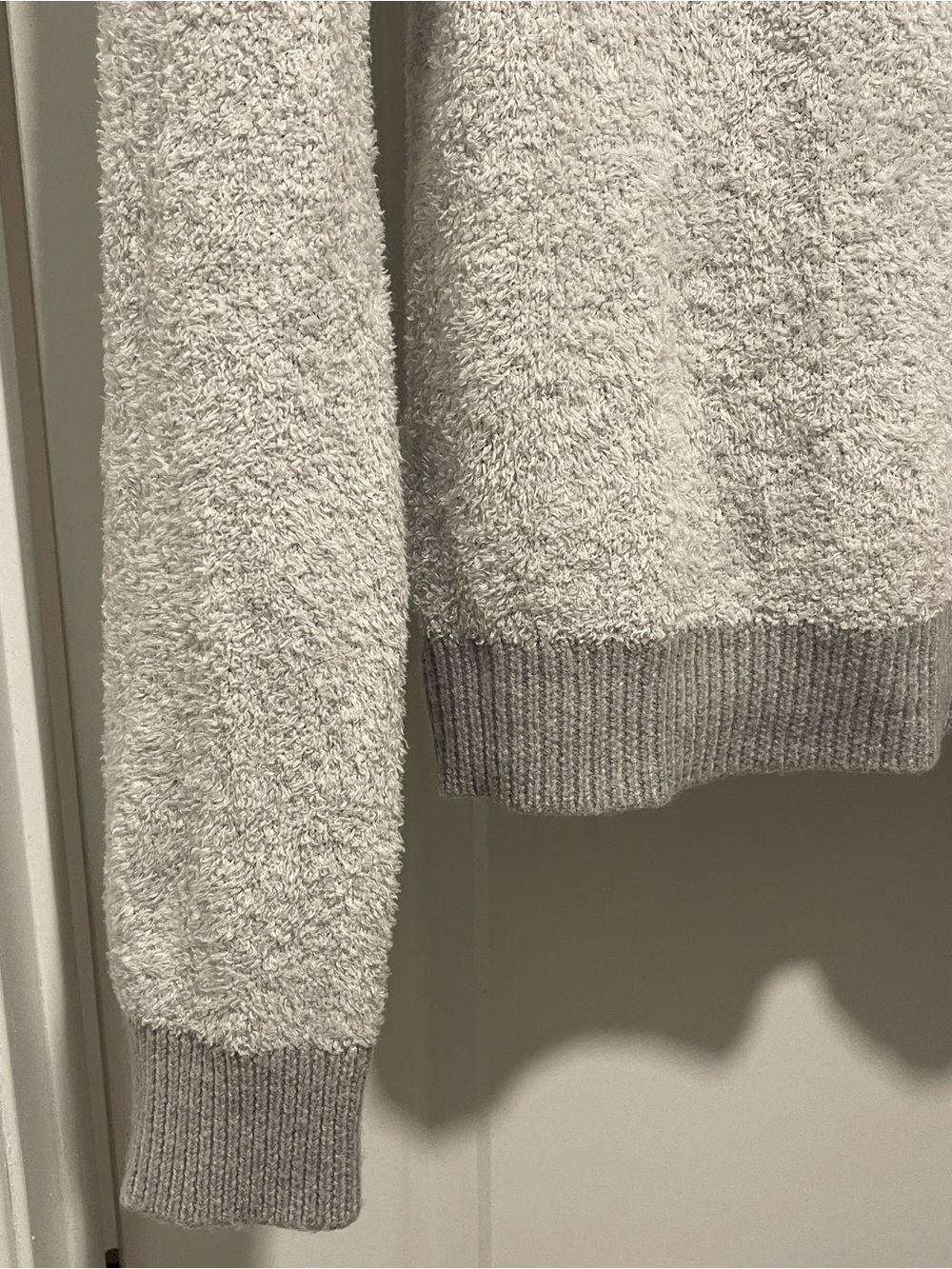 Rag & Bone Valerie Merino Wool Sweater Pullover Chenille Women's Size XS Gray - Picture 5 of 7